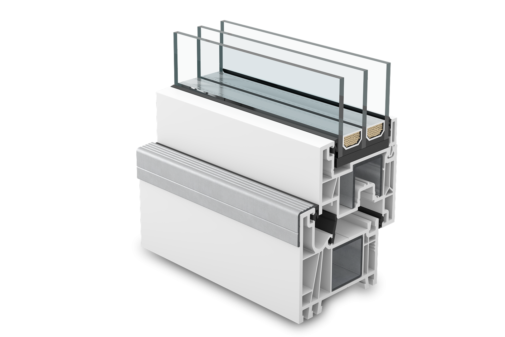 LINEAR PVC Rõduuksed