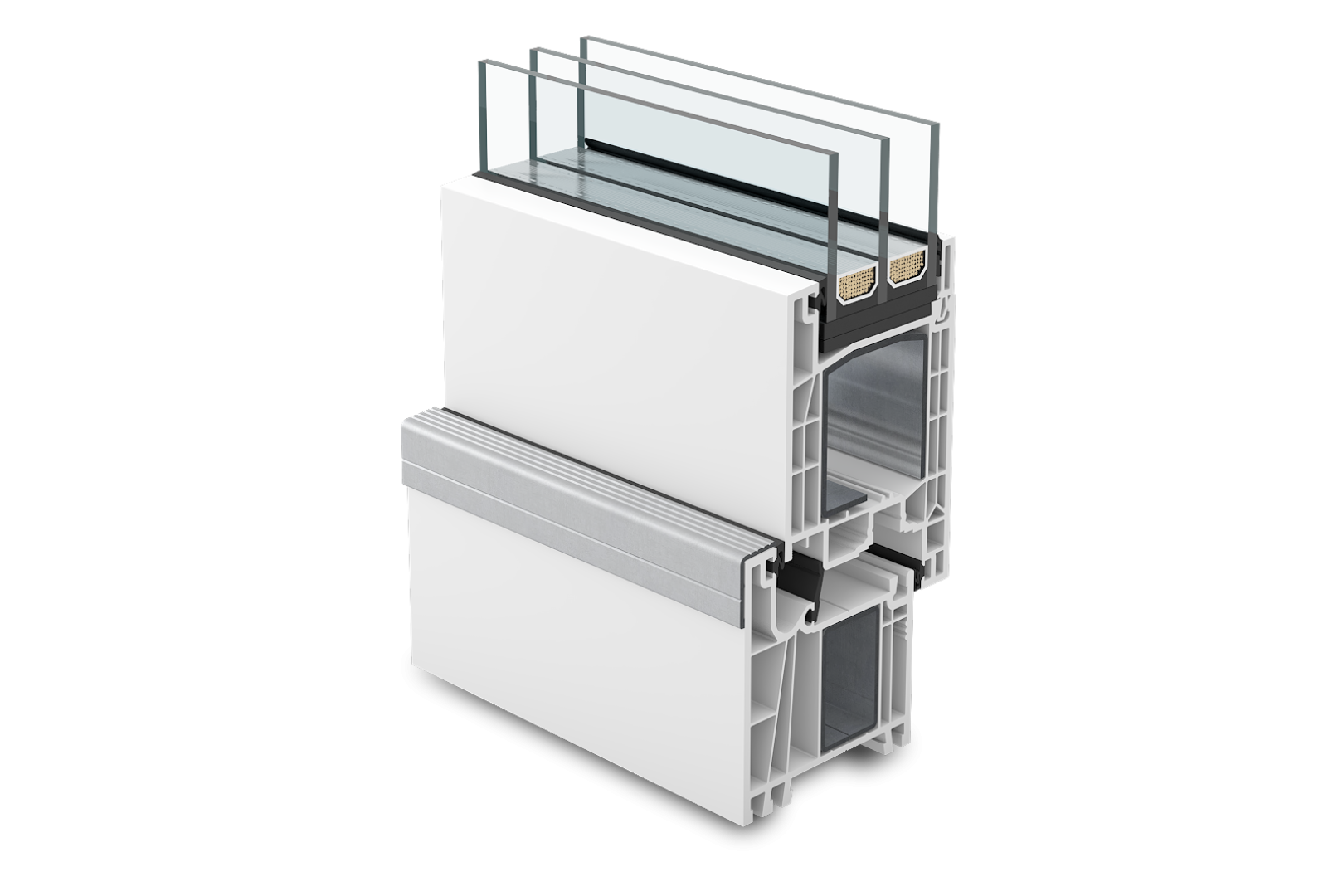 LINEAR PVC Terrassiuksed