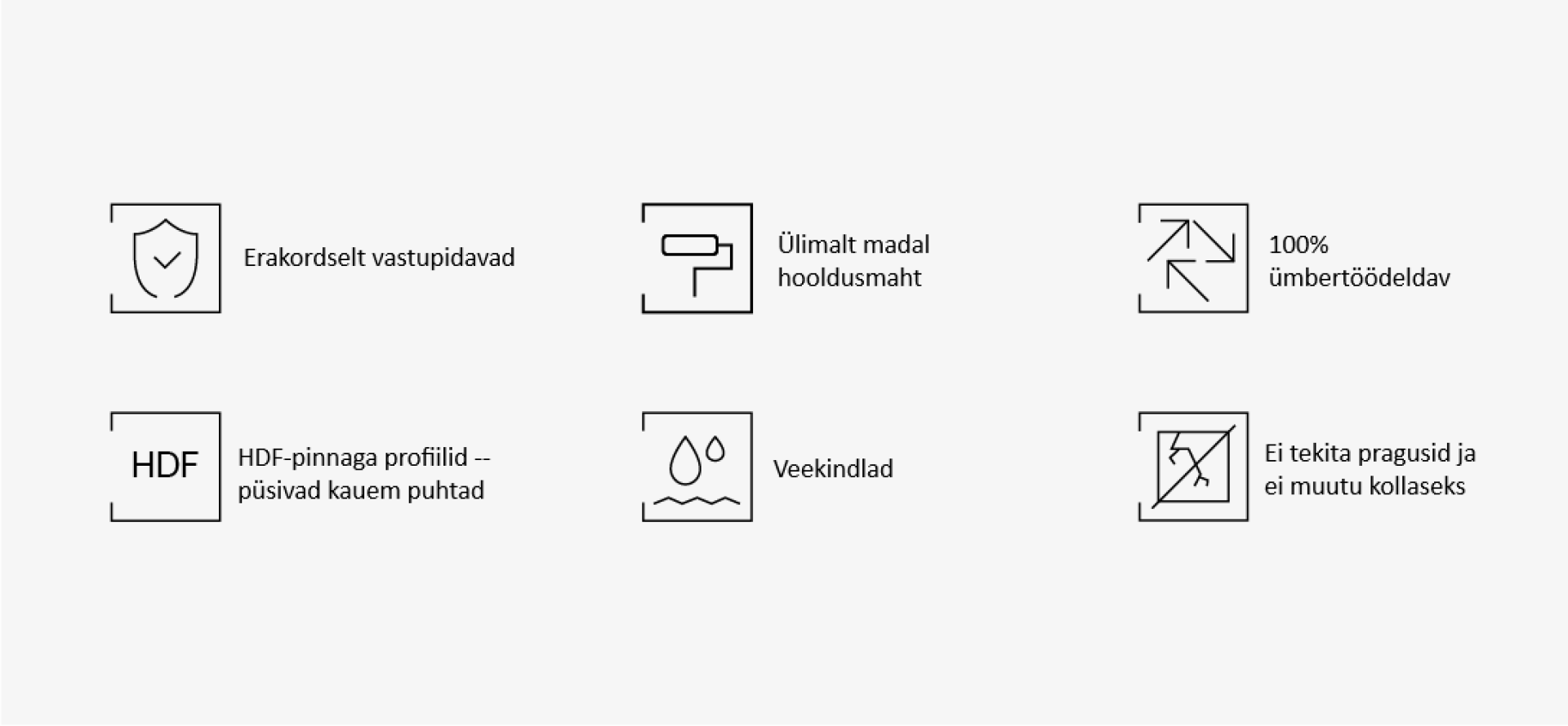 Plast eelised